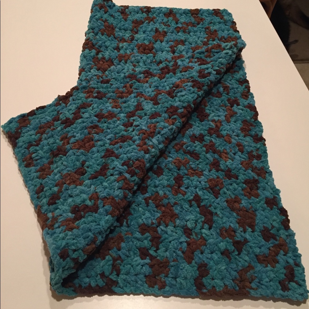 Hand Crocheted Baby Blanket - New - Just Made